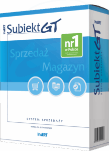 Subiekt GT insERT - pudełko